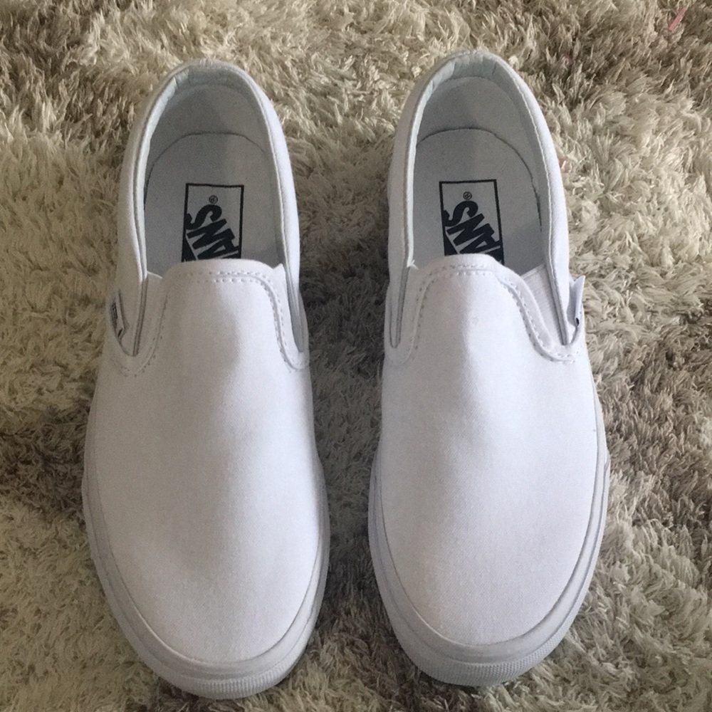 Vans slip on sneakers
